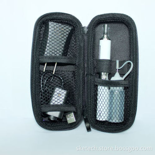 Ego zipper case, leather cases for ego e-cigarette, fashion design